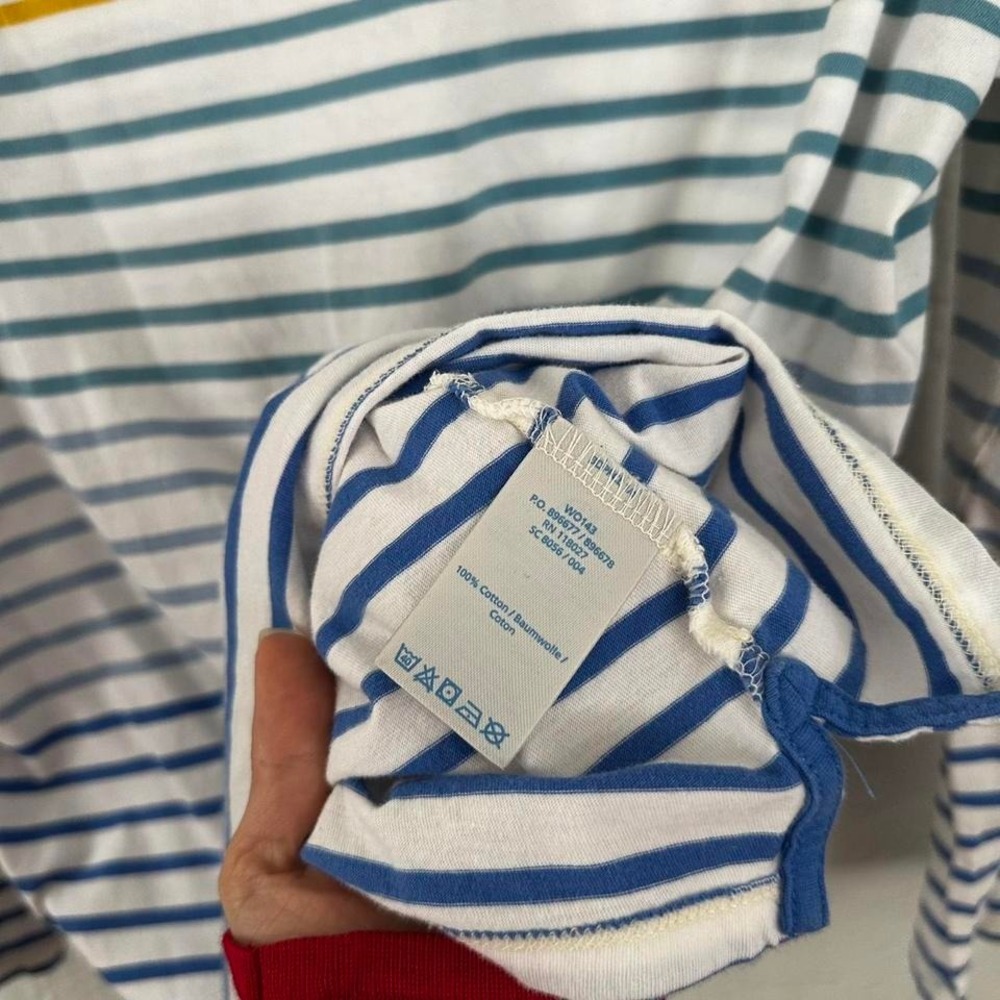 Boden multicoloured‎ striped long sleeve top MEDIUM - Picture 6 of 6